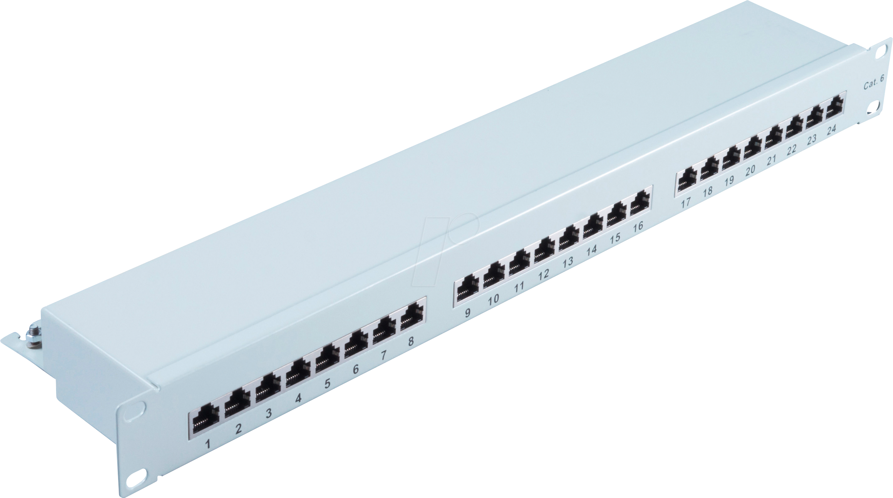 SHVP BS75074 - Patchpanel, 19'', 24-Port, Cat.6, 1 HE