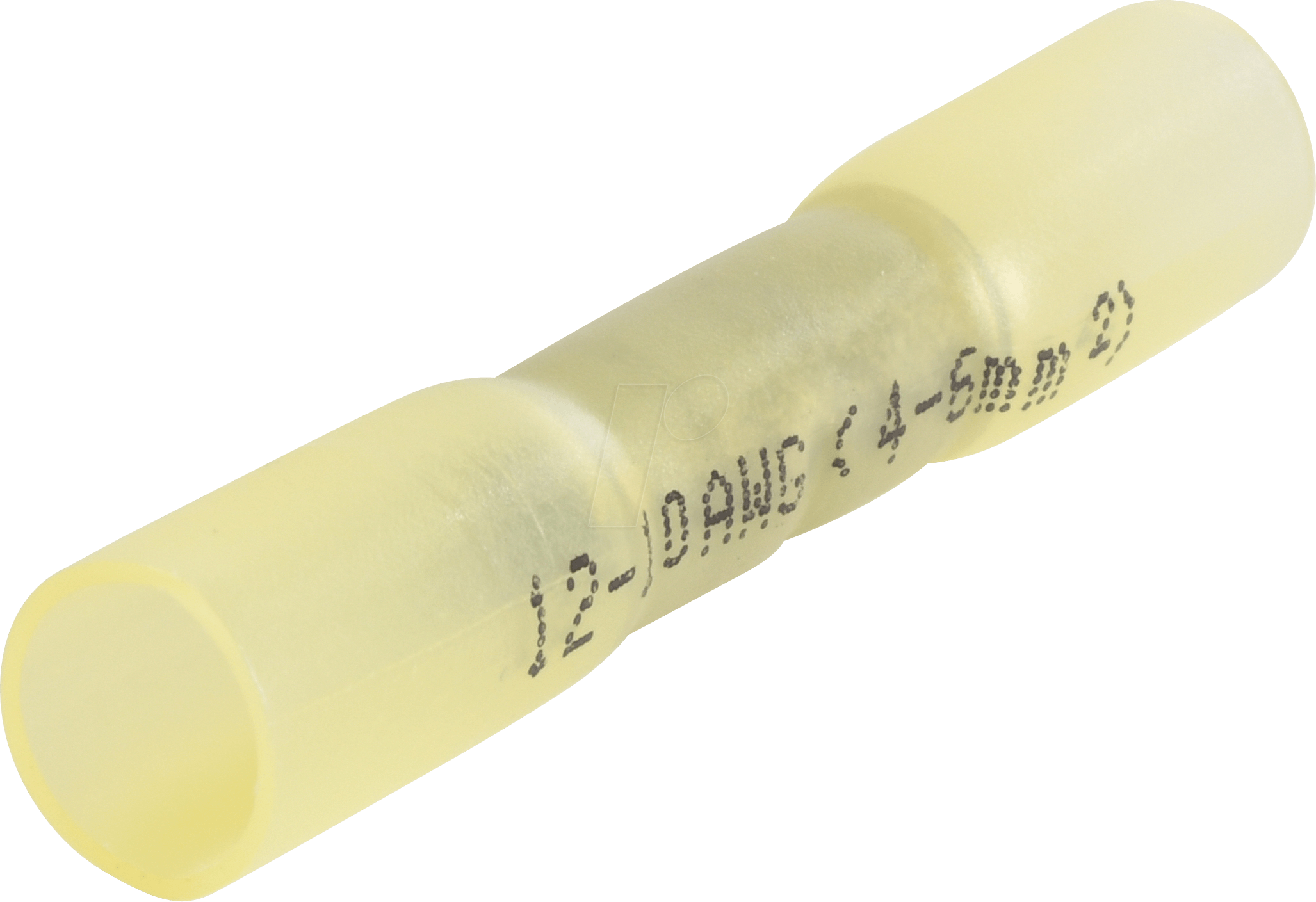 VT STV-G-I - Stoßverbinder-Schrumpf, 4 - 6mm², gelb