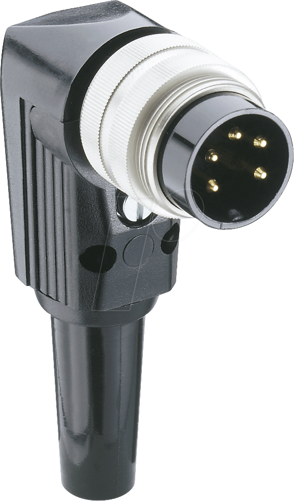 Thumbnail - LUM WSV 80 - Stecker,Rundsteckv.,gewinkelt,IP 40, 8-polig
