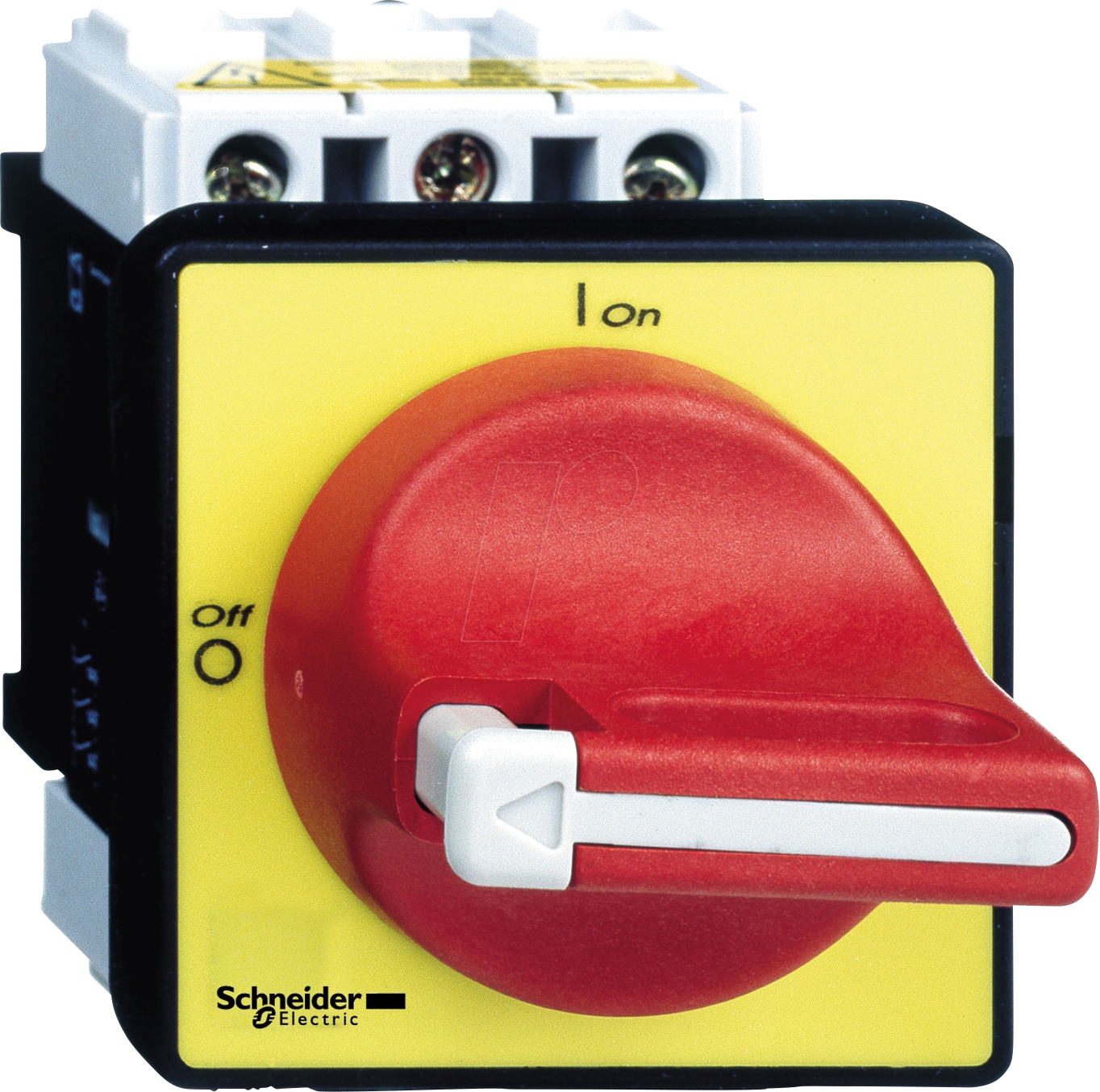 VCF2 - Not-Aus Hauptschalter, 3-polig, 690V, 40A, Griff rot abschließba