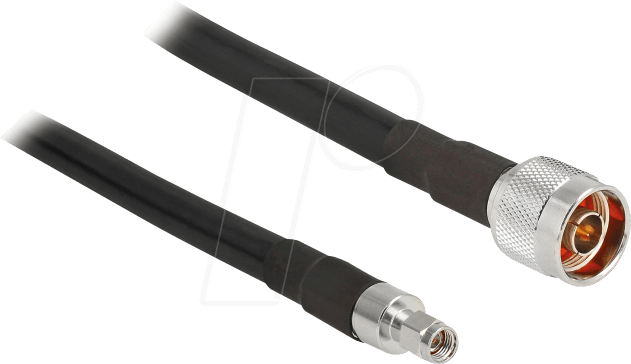 DELOCK 13028 - HF Antennenkabel N Stecker > RP-SMA Ste. 10m