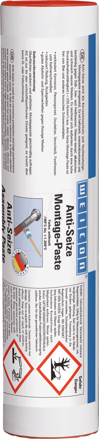 WEICON 26000040 - Montagepaste Anti-Seize, 400 g
