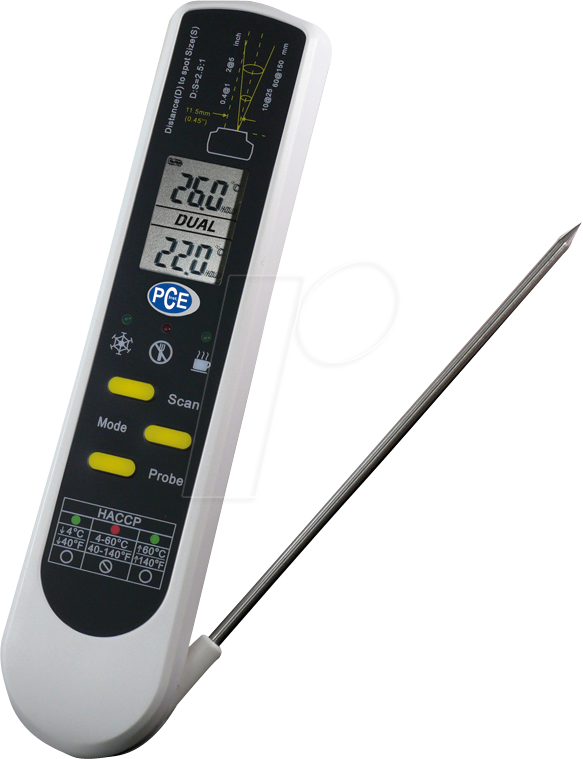 PCE IR 100 - Infrarotthermometer PCE-IR 100