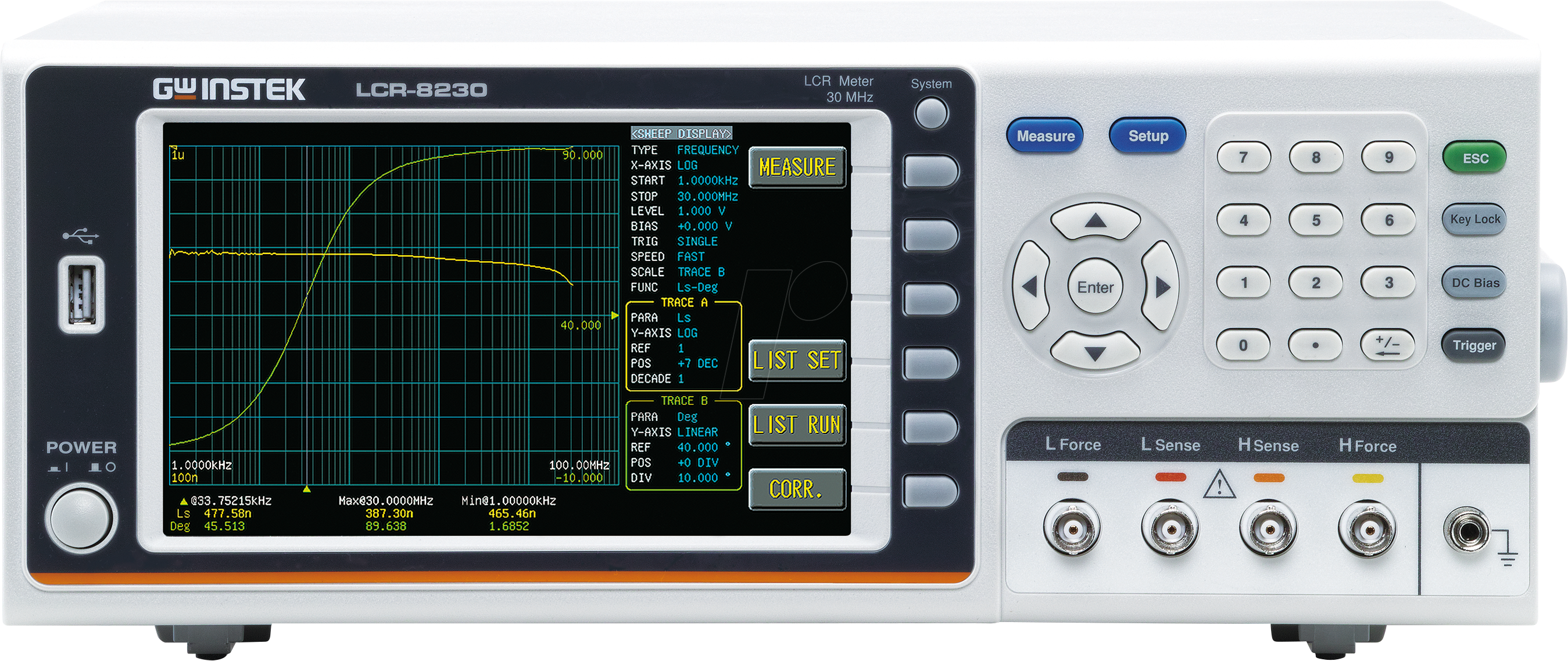 LCR-8230 - LCR-Meter LCR-8230, 30 MHz