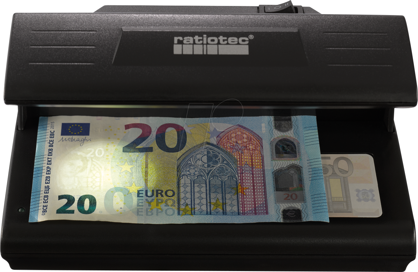 RATIOTEC SOL185 - Geldscheinprüfer, UV-WL-MG-MT