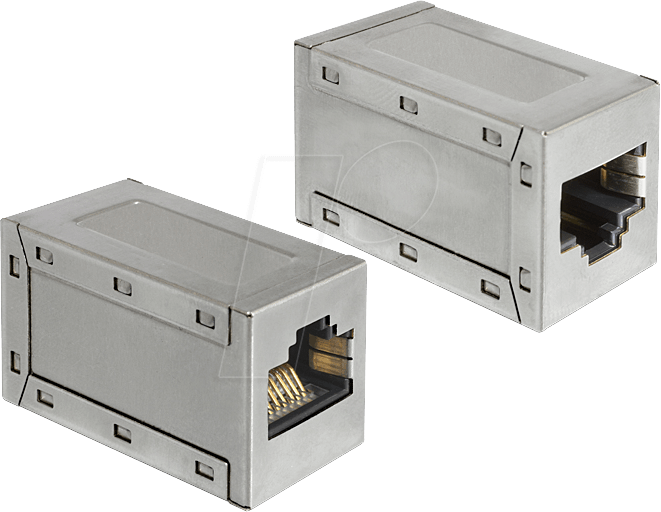 DELOCK 86165 - Modular-Kupplung RJ45 Buchse/Buchse Cat.6A