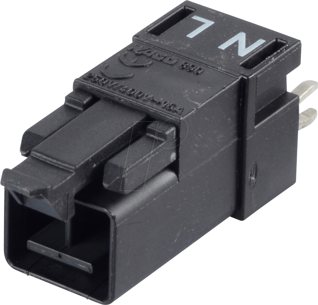 WAGO 890-812 - Mini PCB Stecker, für Leiterplatten, 2-pol, gerade