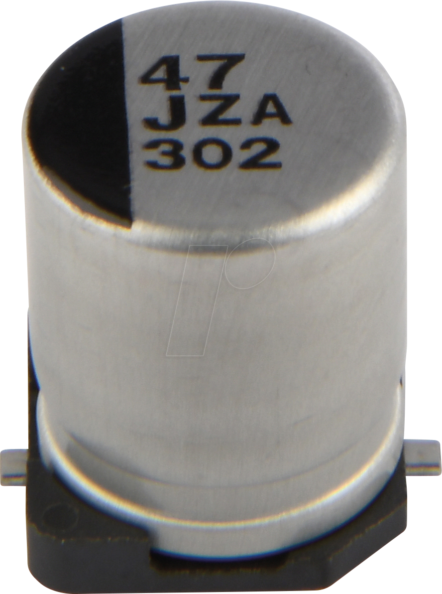 EEHZA 47U 63A - ELKO-Polymere Hybrid SMD, 47 µF, 63 V, 6,3x5,8 mm