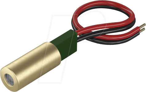 PICO 70116113 - Punkt Lasermodul, rot, 650 nm, 3 VDC, 6x20 mm, Klasse 3R