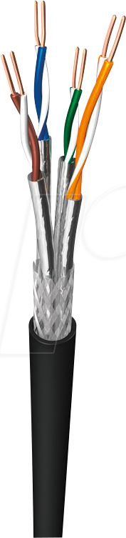 GOOBAY 53867 - Cat.7 Erdkabel, S/FTP PiMF, 50 m