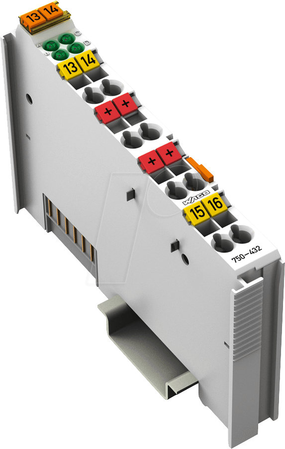 WAGO 750-432 - 4-Kanal Digital Eingangsklemme DC 24 V 3,0 ms