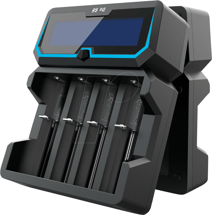 XTAR X4 - Schnelladegerät Li-Ion / Ni-MH, 4 slot