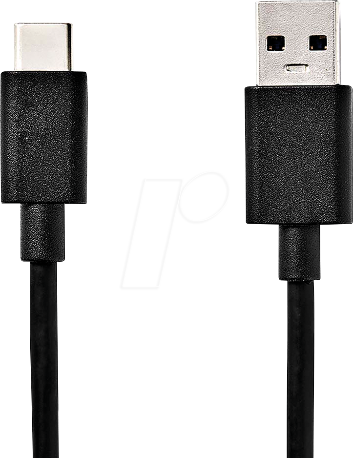 N CCGW61600BK10 - USB 5 Gb/s Kabel, A-Stecker > C-Stecker, 1m, Schwarz
