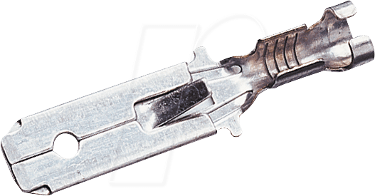 FS-M2 6,35 - Flachstecker, nicht isoliert, Breite: 6,35mm