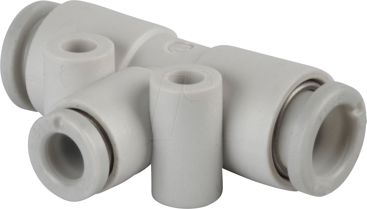 Thumbnail - KQ2T06-04A - T-Steckverbindung, 2x Ø 6 mm 1x Ø 4 mm