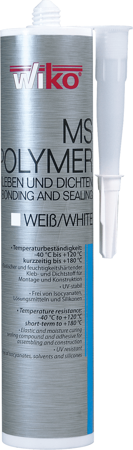 WIKO MSP K290W - MS-Polymer, dauerelastisch, Kartusche, 290 ml