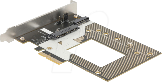 DELOCK 90854 - PCIe x4 > 1x M.2 Key M NVMe 110 mm oder U.2 Slot