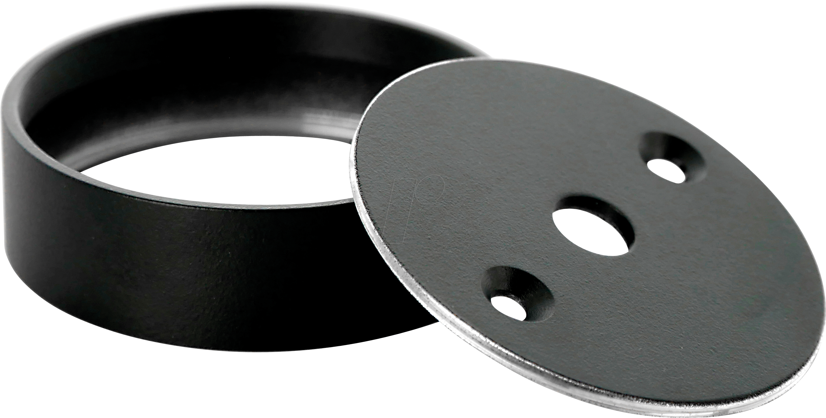 ECO-DIM 10049 - Möbelaufbaustrahler, rund, schwarz