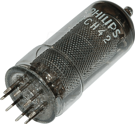 TUBE UCH42 - Elektronenröhre, Mehrfachröhre, B8A, 8-pol, 100 mA