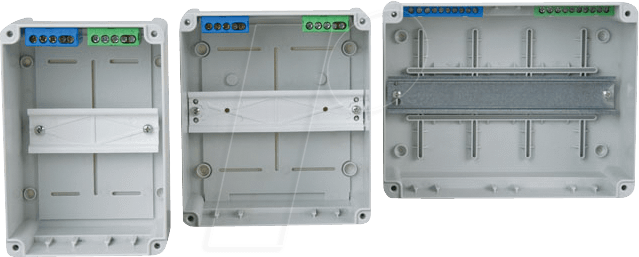 KV 06 WD KE - Verteiler, 6 Module, 1-reihig, Feuchtraum