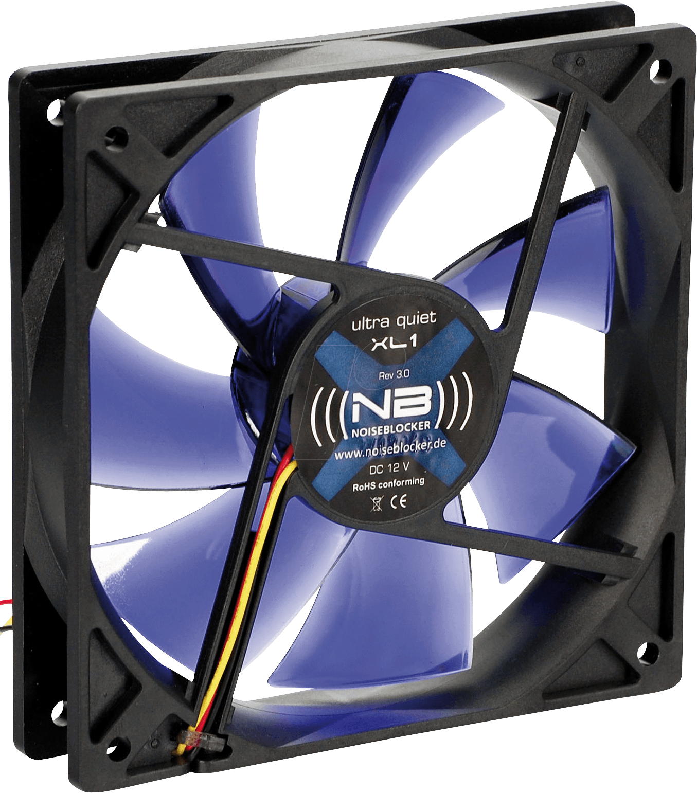 NOISEBLOCK XL1 - Noiseblocker BlackSilent Fan XL1, 120 mm