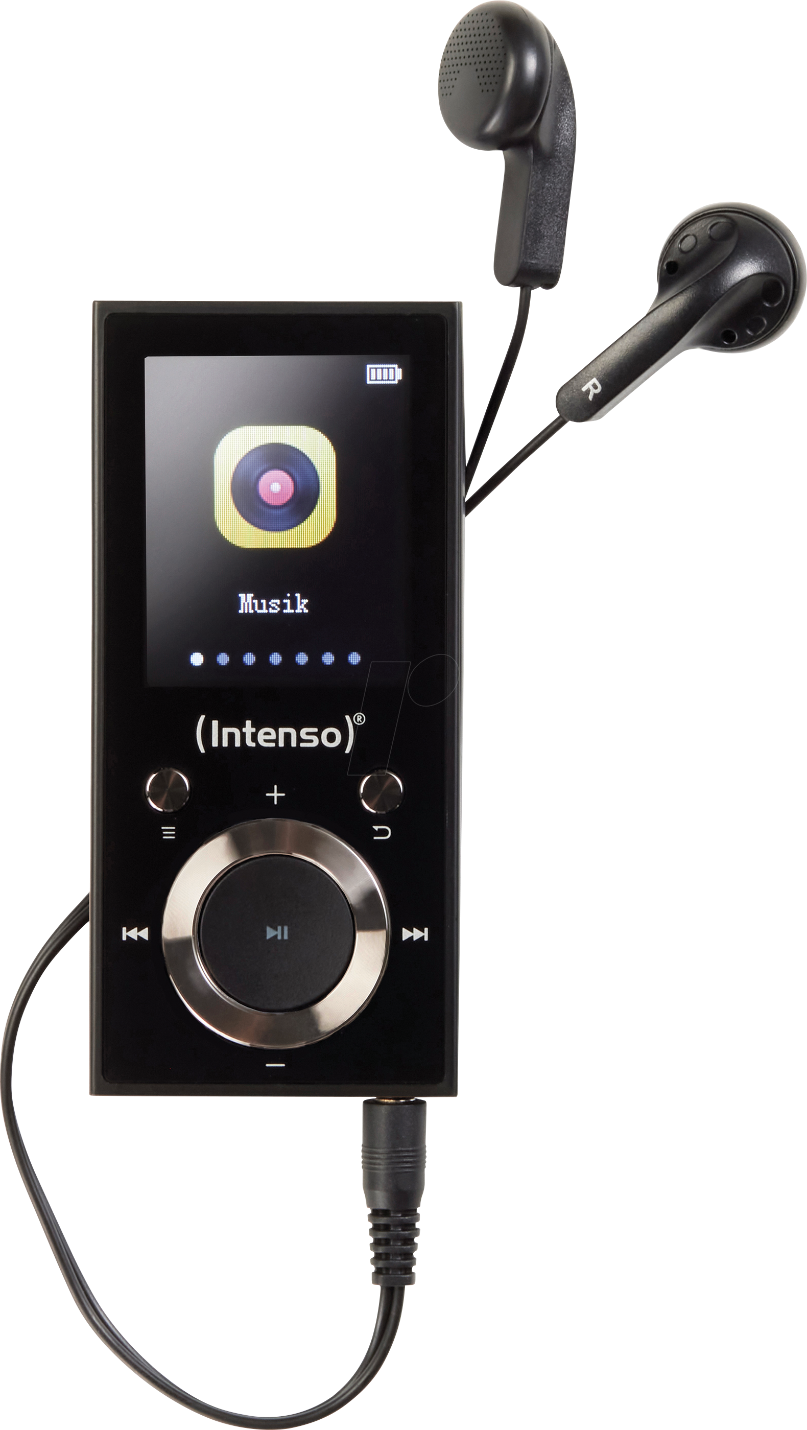 INTENSO 3717490 - MP3-Videoplayer, 64GB, Video Scooter, schwarz