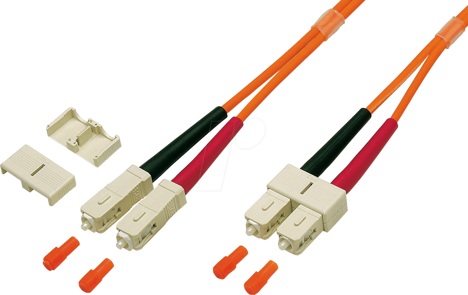 LWL 4XSC50-5 - Duplex-Adapterkabel, SC/SC, 5 m