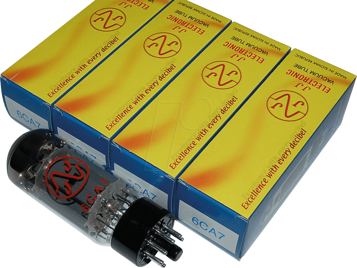 TUBE 6CA7JJ X4 - Elektronenröhre, Leistungsröhre, Octal, 8-pol, matched quartett