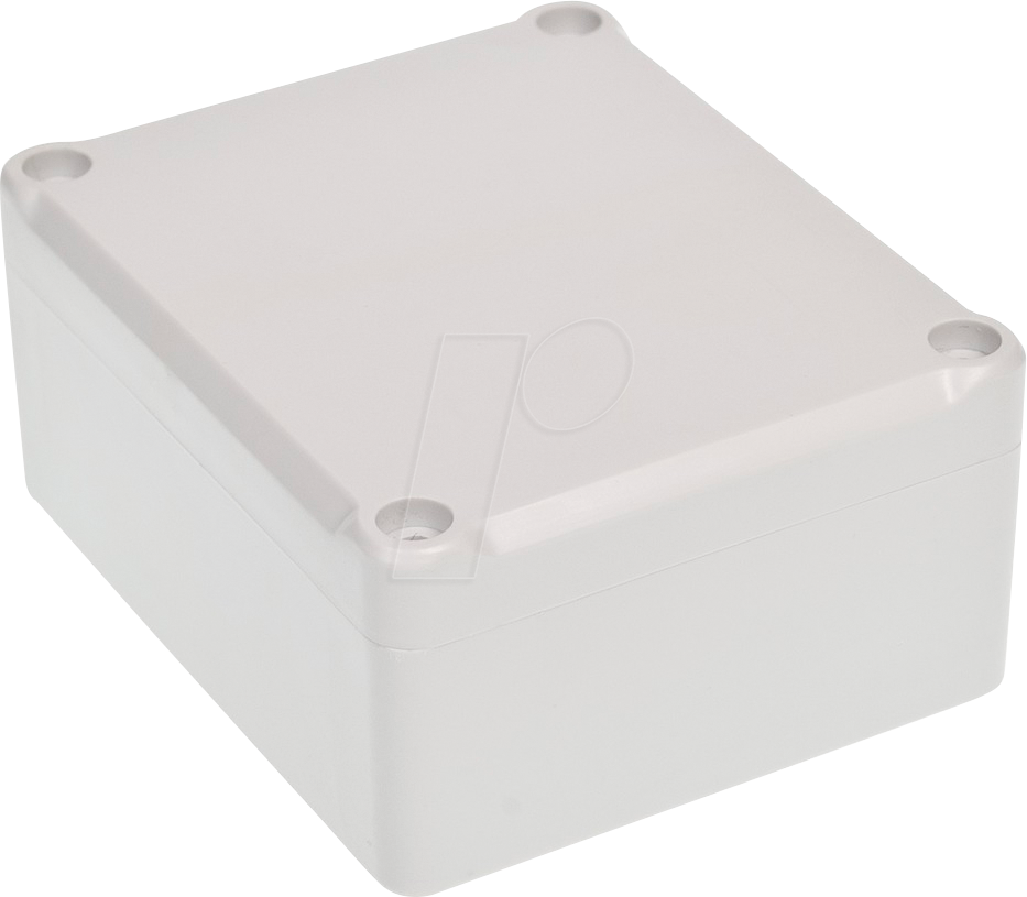 4U63090804017 - Industriegehäuse, 89 x 75 x 41 mm, IP65, lichtgrau