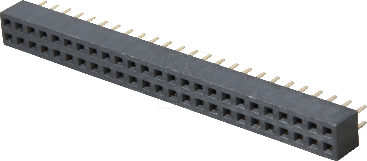 MPE 156-3-050 - Buchsenleisten 2,00 mm, 2X25, gerade