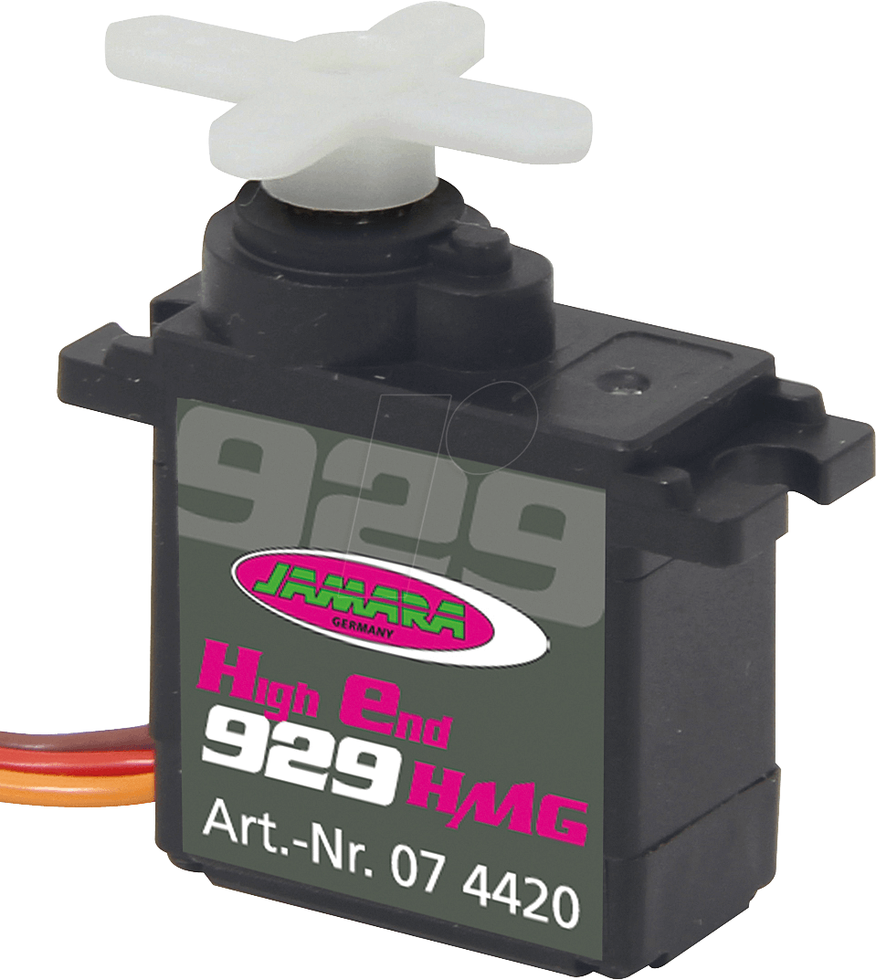JAMARA 074420 - Servomotor 929HMG, 4,8 - 6,0 V