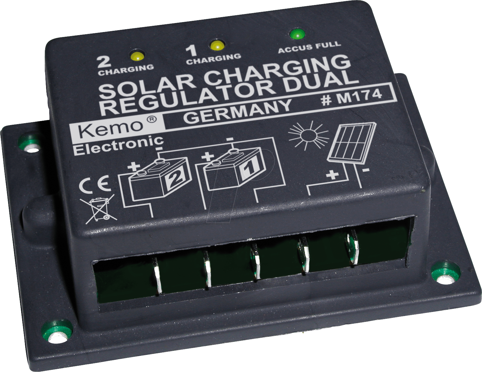 Thumbnail - M 174 - Solarladeregler, 16 A, dual