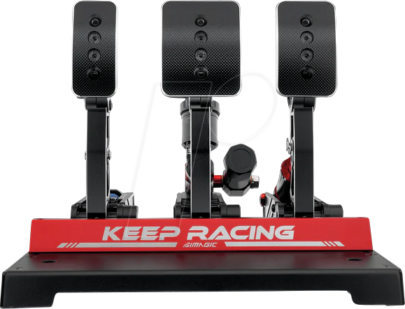 SIMA P1000-RS - Simagic P1000-RS Pedalset - schwarz