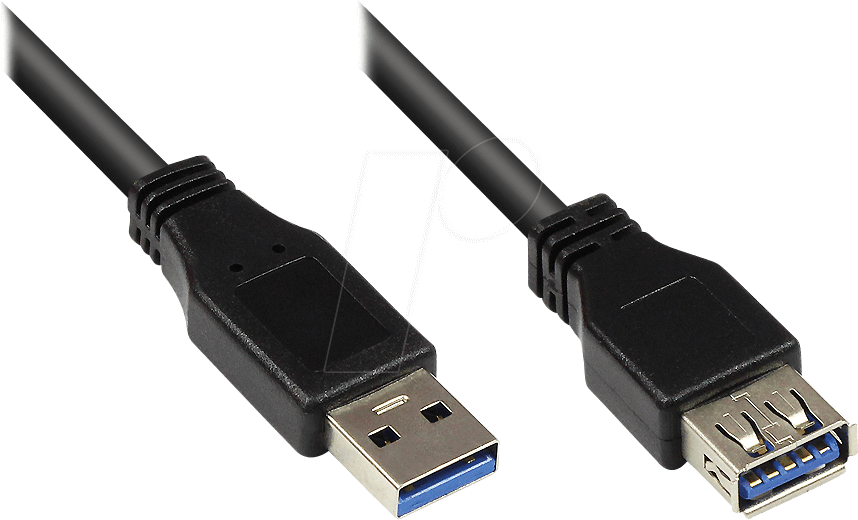 GC 2711-S05 - USB 5 Gb/s Kabel, A Stecker auf Buchse A, 5 m