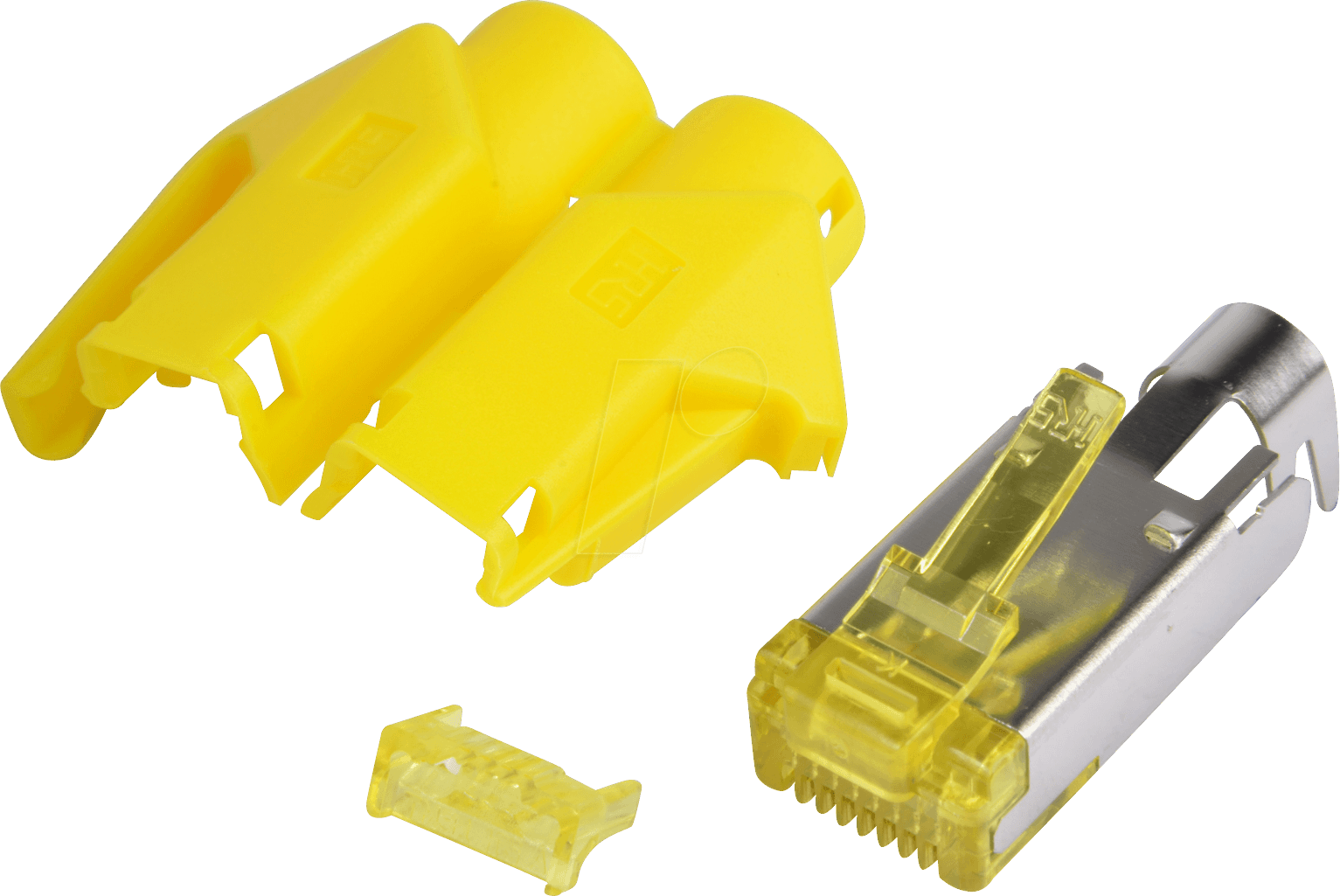 HIROSE TM31 GE - RJ45 Hirose Stecker, Cat-6a, TM31, gelb