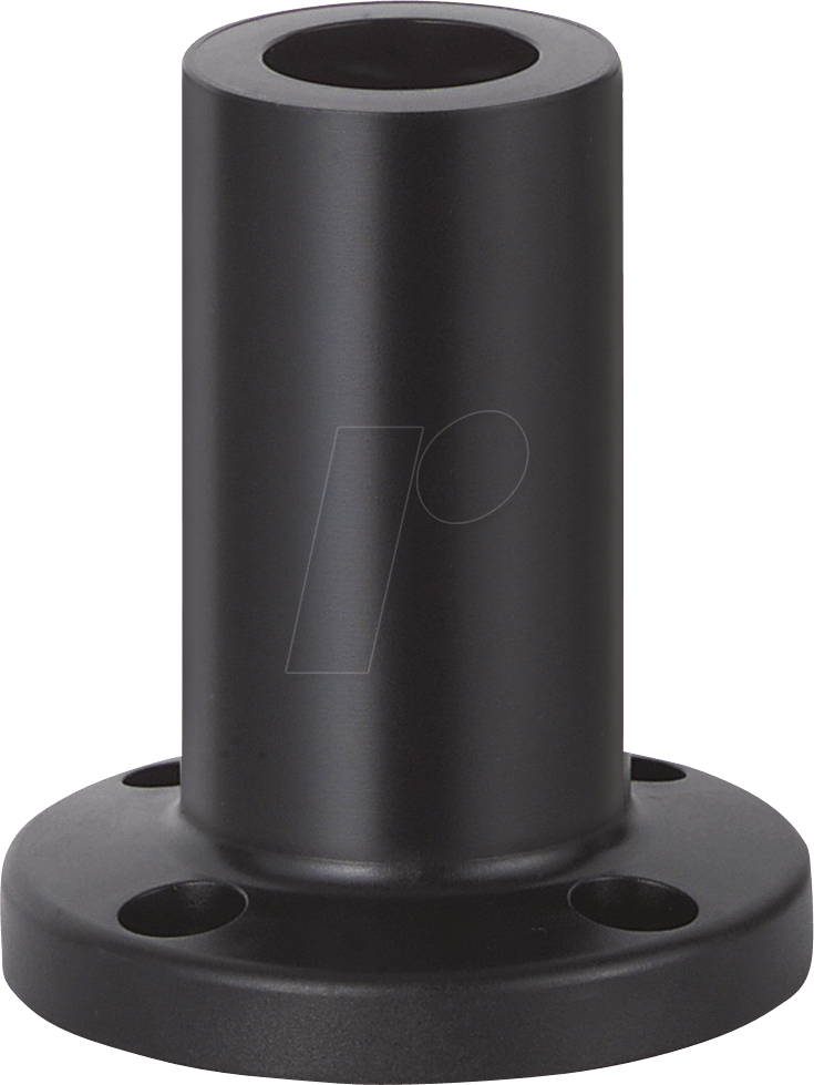 WERMA 960 698 01 - Fuß mit Rohr für Bodenmontage, sw