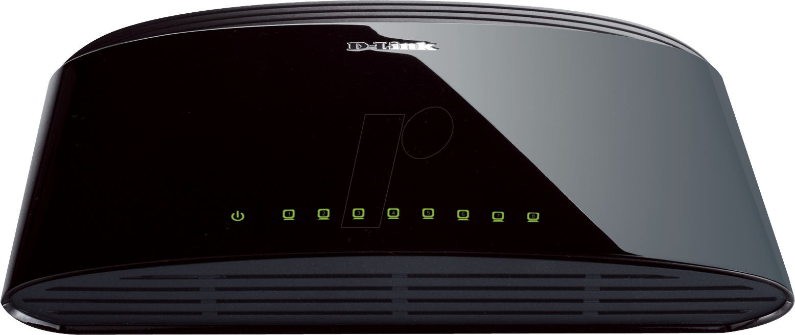 D-LINK DES-1008D - Switch, 8-Port, Fast Ethernet