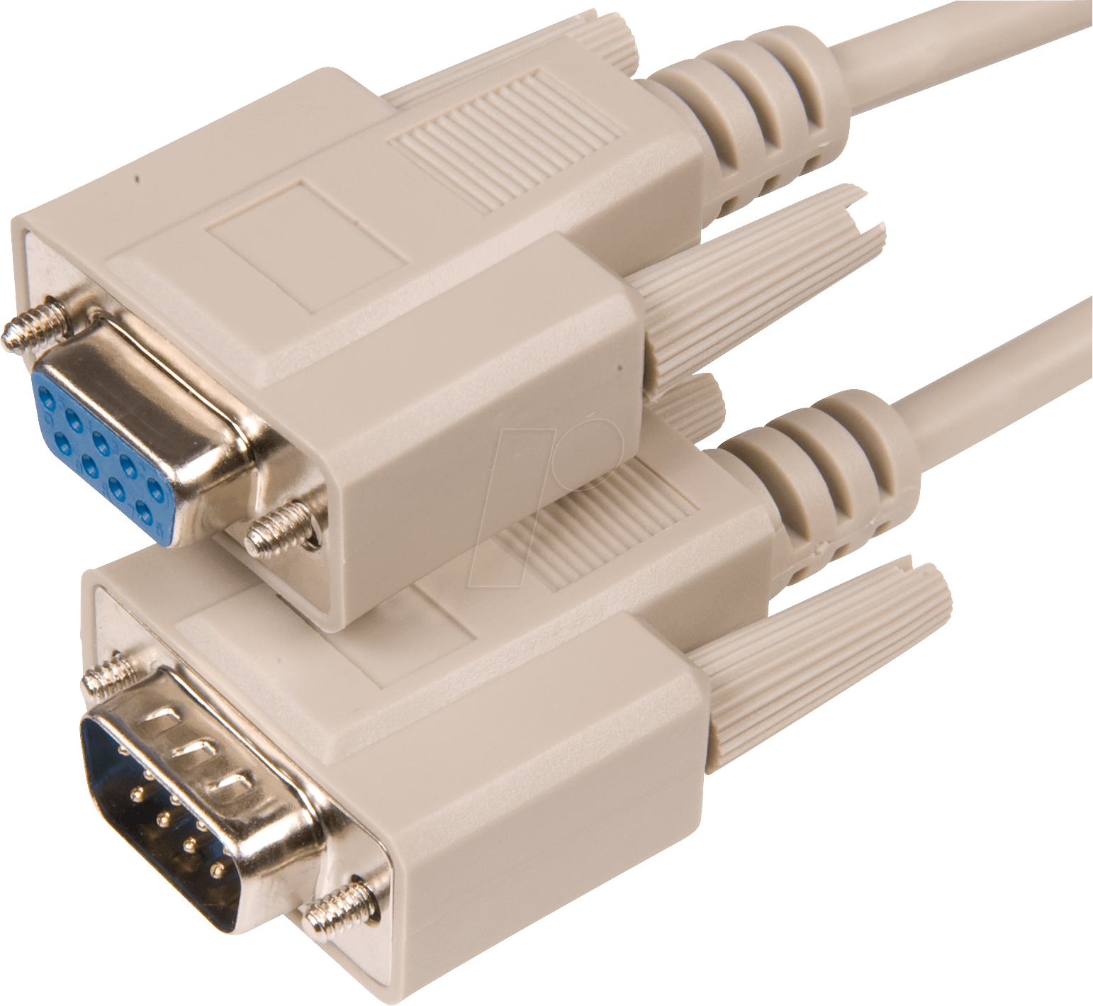 AK 2303 - D-SUB Verlängerung, 1:1, 9-pol., Stecker/Buchse, 3m