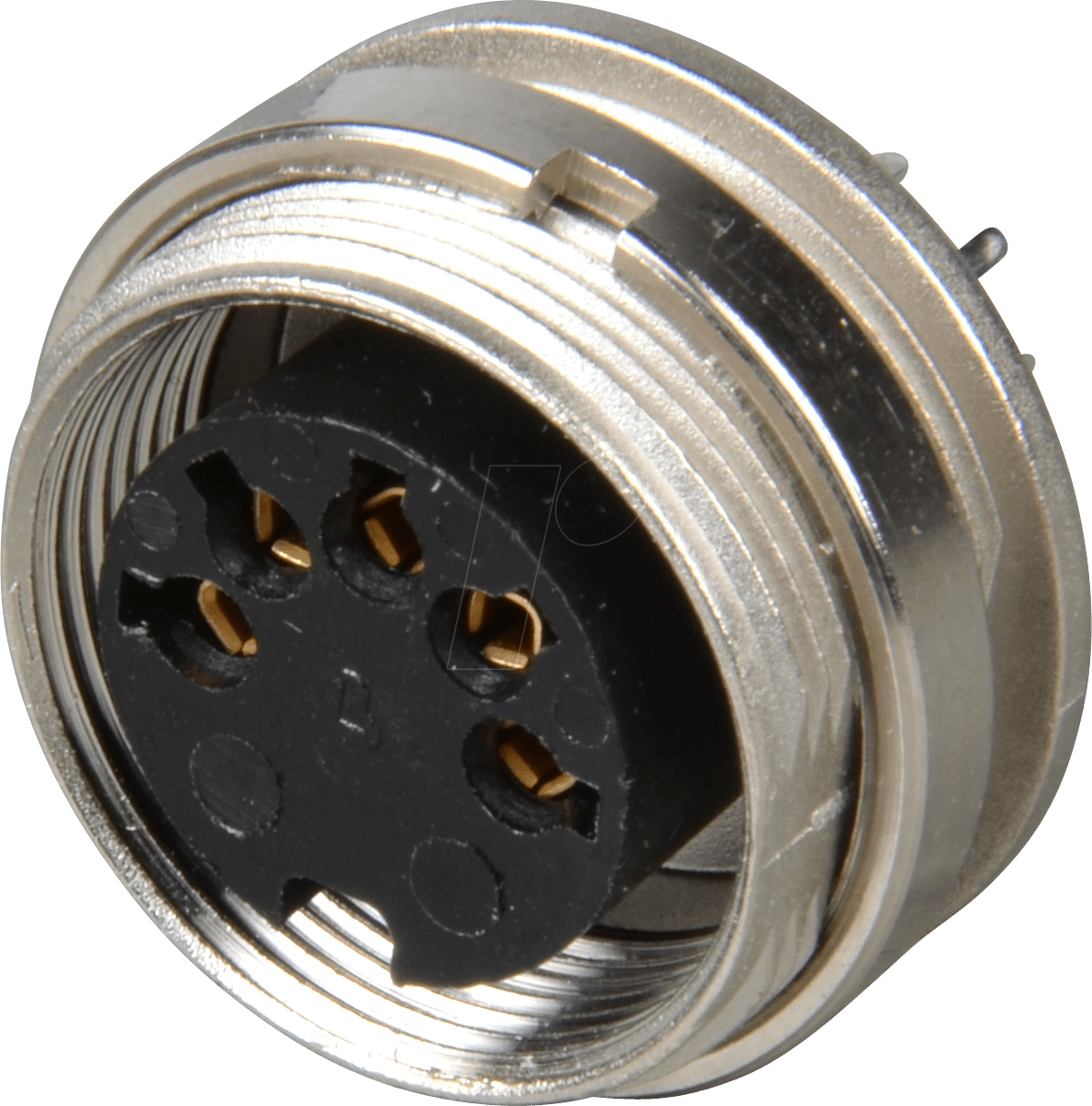 LUM KGR 50 - Einbaukupplung, Rückseitenm.,PCB,IP40, 5-polig