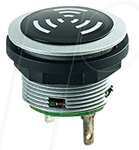 SNSGSG 24V - Akustischer Signalgeber - 24 V DC, silber