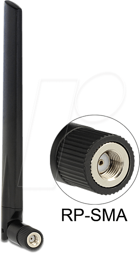 DELOCK 88898 - WLAN Antenne, RP-SMA Anschluss