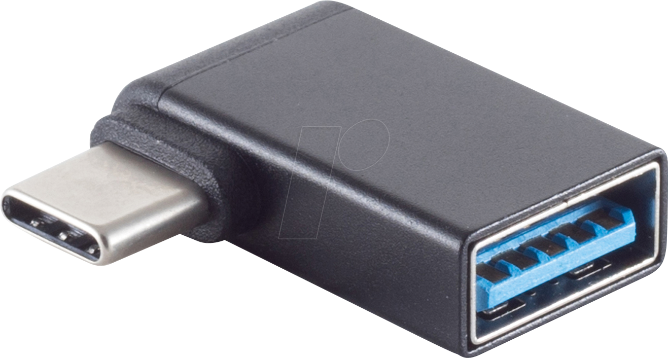 SHVP BS14-05030 - USB 3.0 Adapter, C Stecker auf A Buchse, 90°