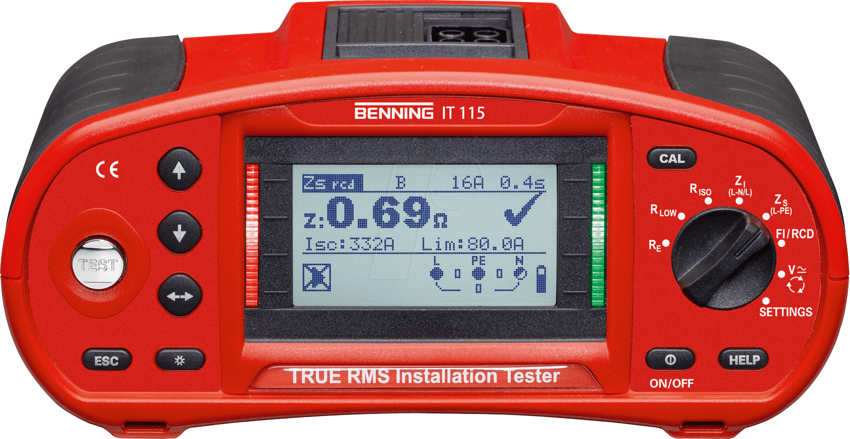 BENNING IT 115 - Installationsprüfgerät IT 115, DIN VDE 0100