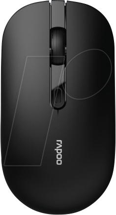 RAPOO 1530 SW - Maus (Mouse), Funk, schwarz