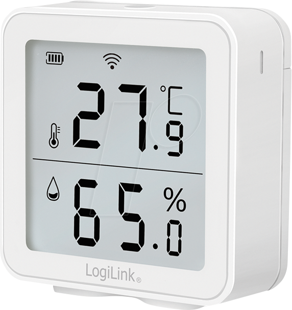 LOGILINK SC0116 - Luftqualitätsmonitor mit App-Steuerung