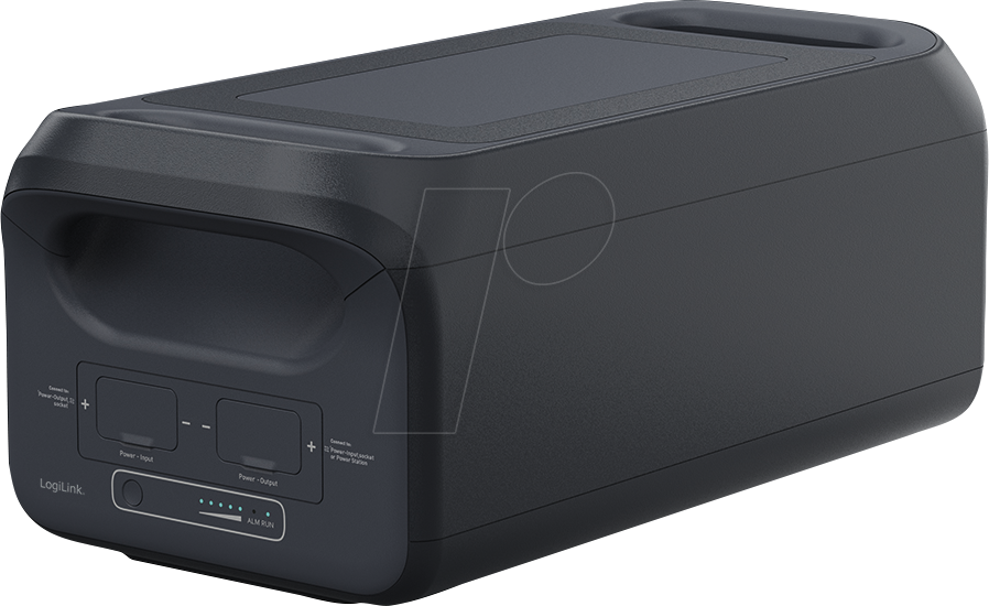 LOGILINK PPSBP25 - Zusatzakku für 3000 W Powerstations, Erweiterungsakku, 2500 Wh