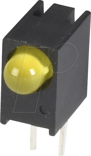 DIAL 551-1207F - LED-Baustein, gelb, 3 mm, 1,6 mcd, 60°