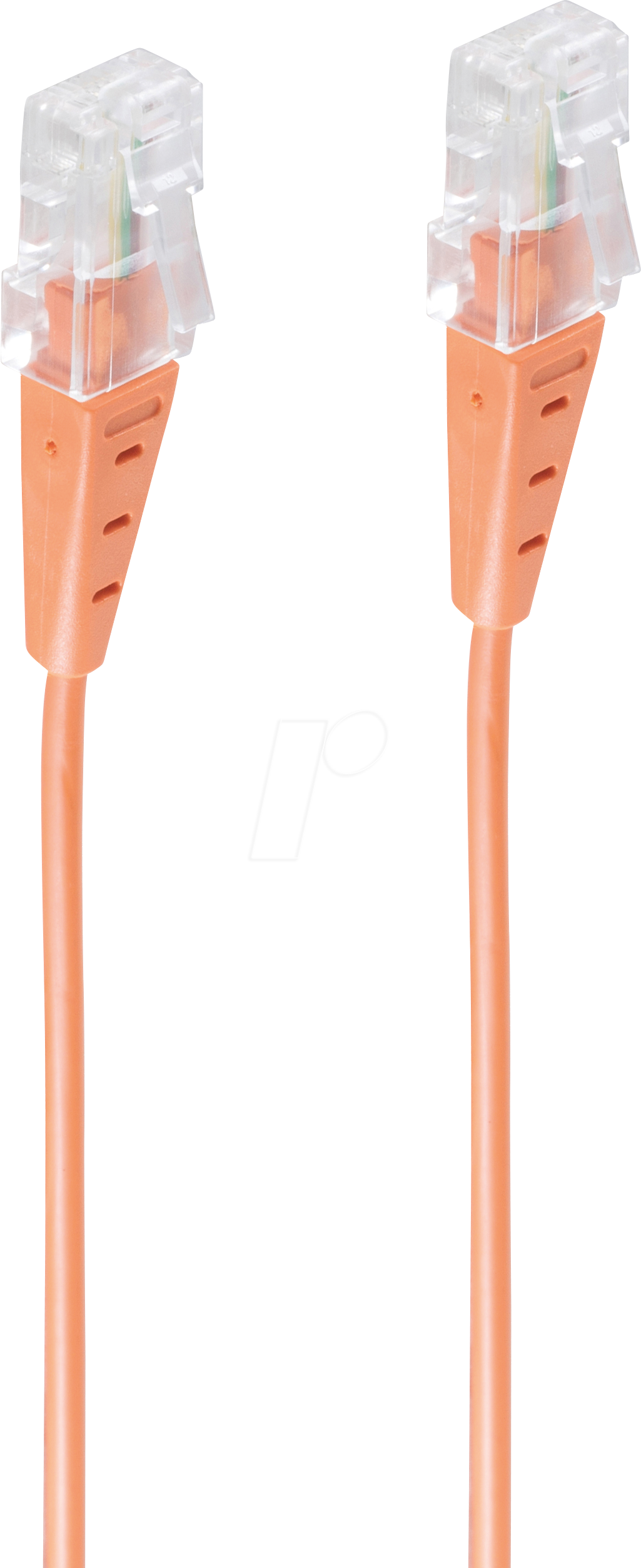 SHVP BS70078-0.5 - ISDN Anschlußkabel, 4 polig belegt, orange, 0,5 m