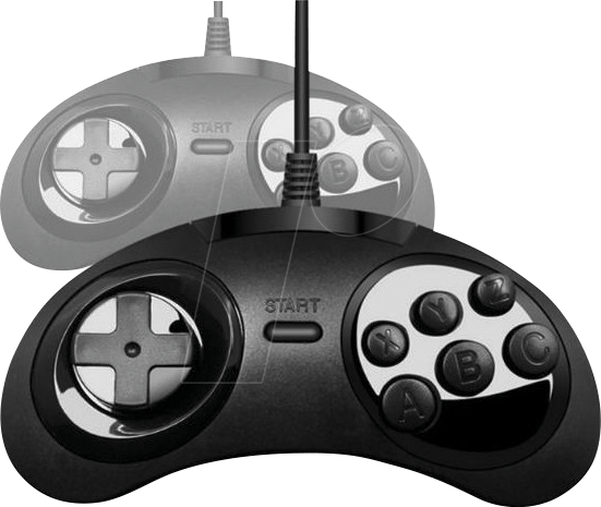 KUB MEGA - Controller SEGA Mega Drive USB