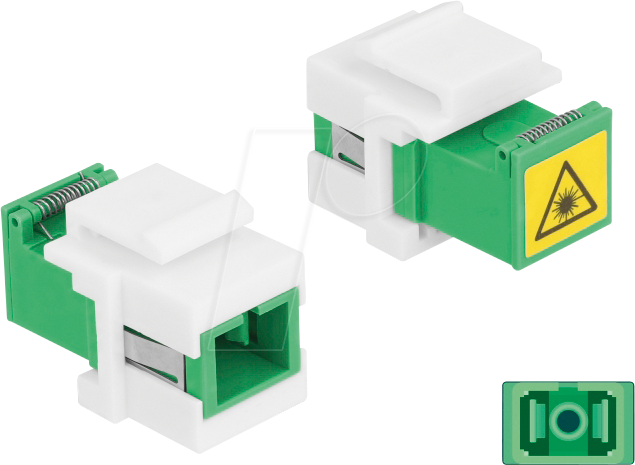 DELOCK 86831 - Keystone Modul SC Simplex Buchse > Buchse